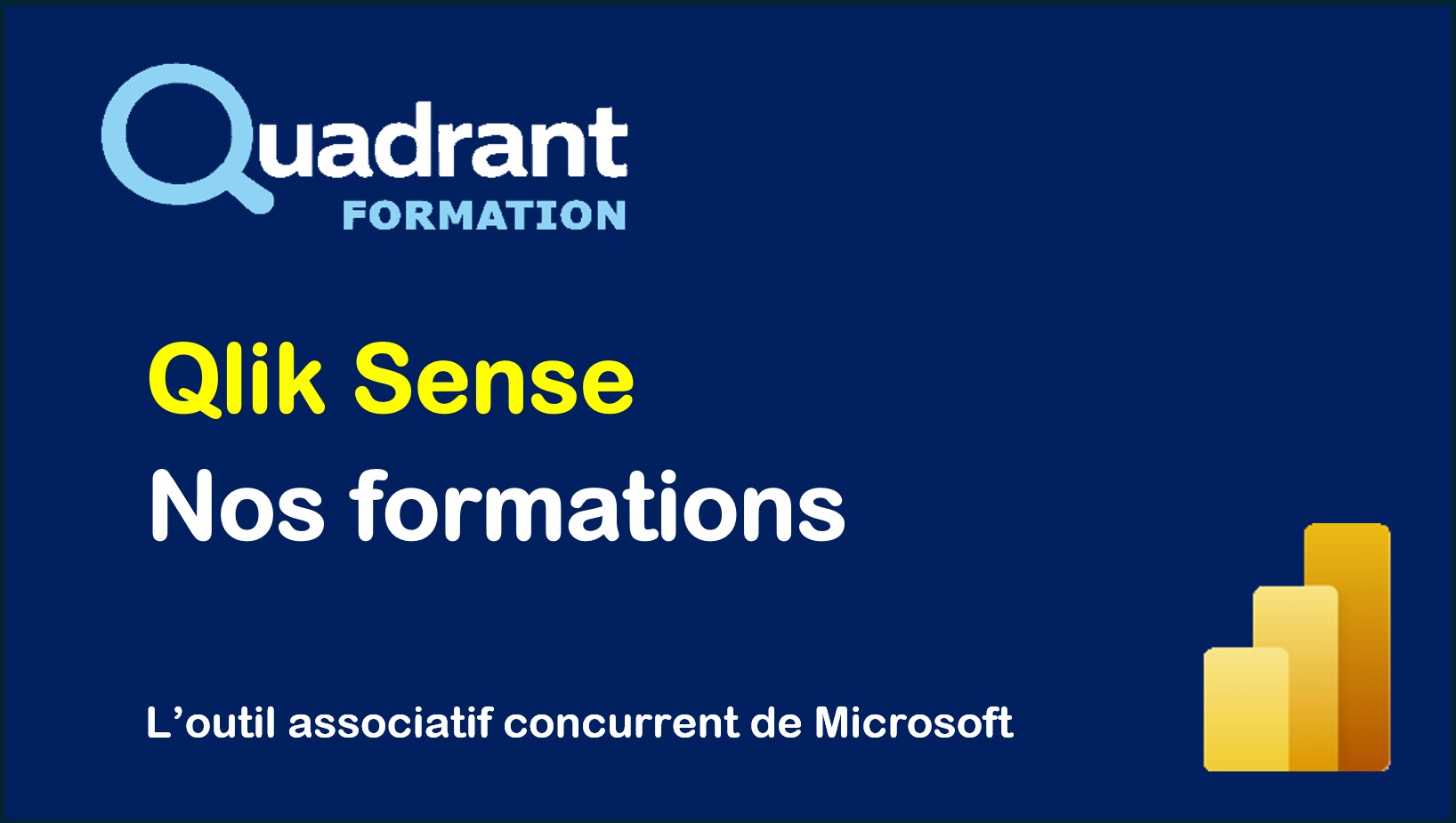 Formations Qlik Sense